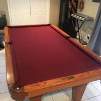 Beach Manufacturing Pool Table