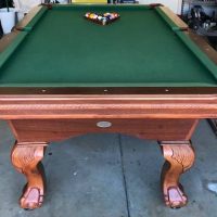 Pool Table With Accessories
