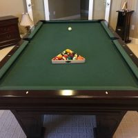 Brunswick Pool Table And All Accessories