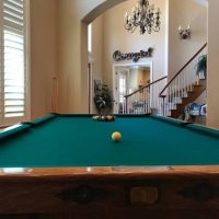 Brunswick Balke Collender 4-Leg Pfister Pool Table